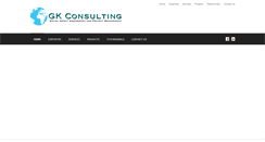 Desktop Screenshot of g-k-consulting.com