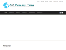 Tablet Screenshot of g-k-consulting.com